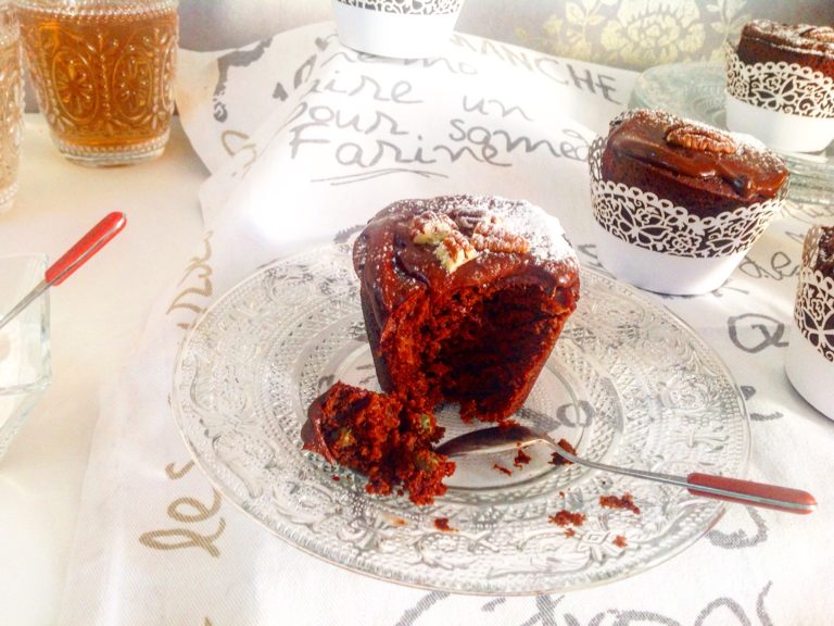 CUPCAKES CHOCOLAT ET SES PETITS POIS