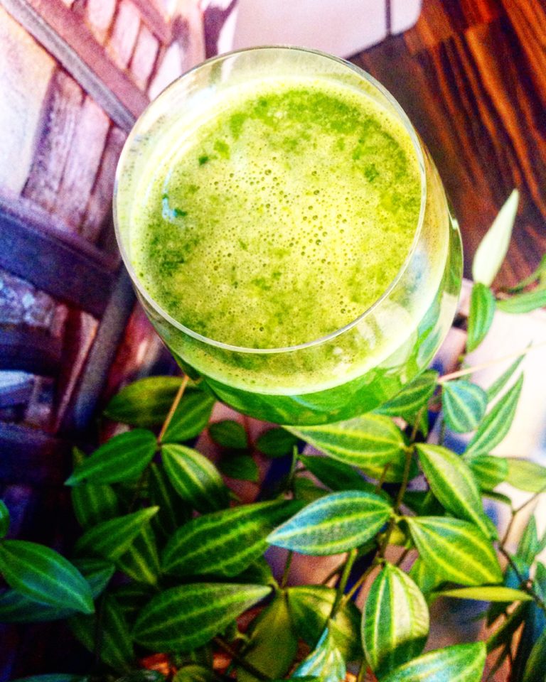 RECETTE DE MON P&rsquo;TIT JUS VERT