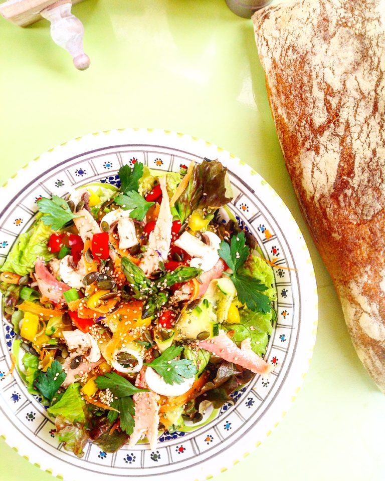 SALADE COMPOSÉE MULTICOLORE