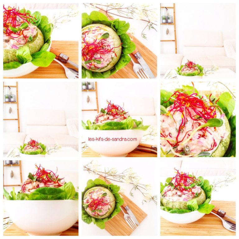 COURGETTE RONDE FARCIE