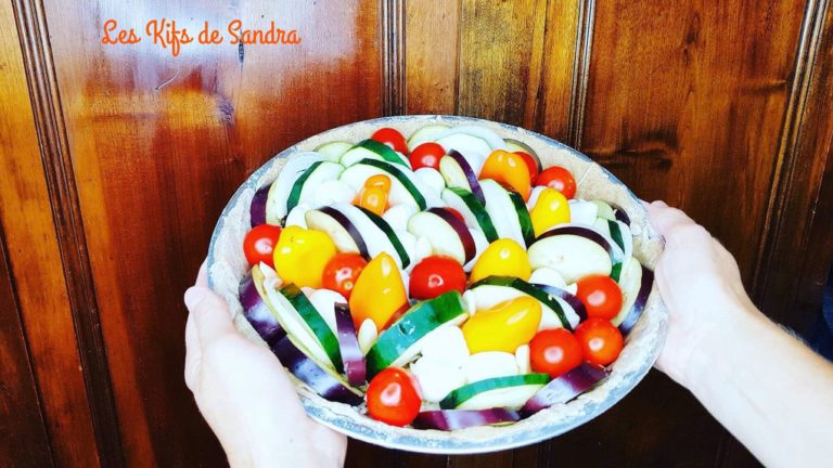 RECETTE DE LA TARTE AUX LÉGUMES DES KIFS